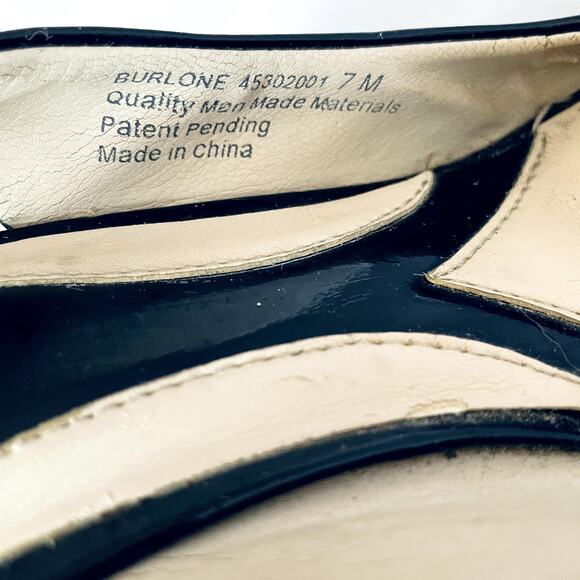 Naturalizer 7M  wedge 2.5" black back strap - Picture 5 of 10